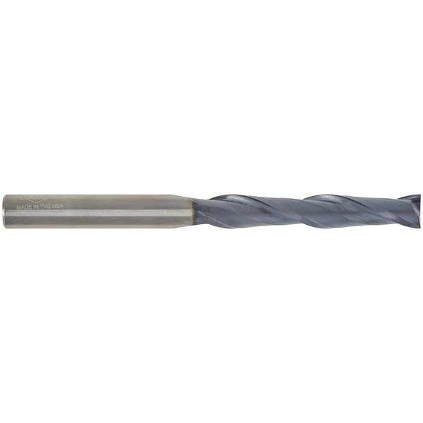 Cgs Tool 2 Flute Xl Length Sq End Mill 5/8"Dia 3"Loc 6"Oal W/Altin 820-6250-ALTiN